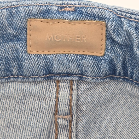 MOTHER High Waisted Looker Ankle Jeans 26 Blue Light Wash Skinny Denim - Picture 3 of 9